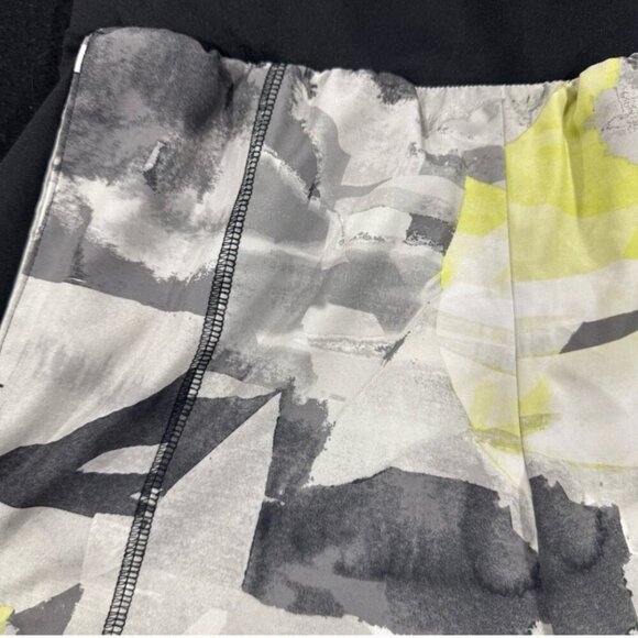 Tek Gear Athletic Exercise work out Lightweight black white yellow shorts XXL - Picture 3 of 4